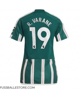 Günstige Manchester United Raphael Varane #19 Auswärtstrikot Damen 2023-24 Kurzarm